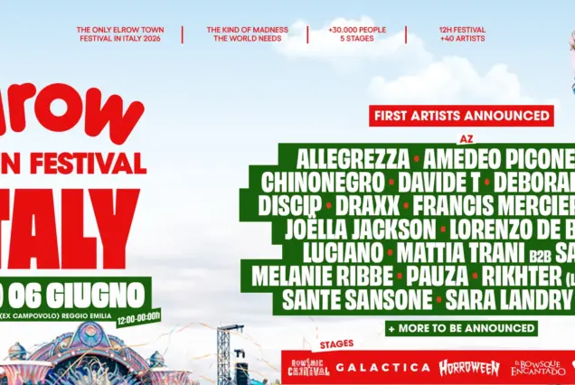 elrow Town Italy 2026: Ticket