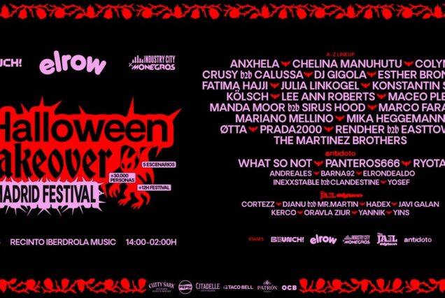 ElRow Halloween Takeover Madrid: TICKET + HOTEL